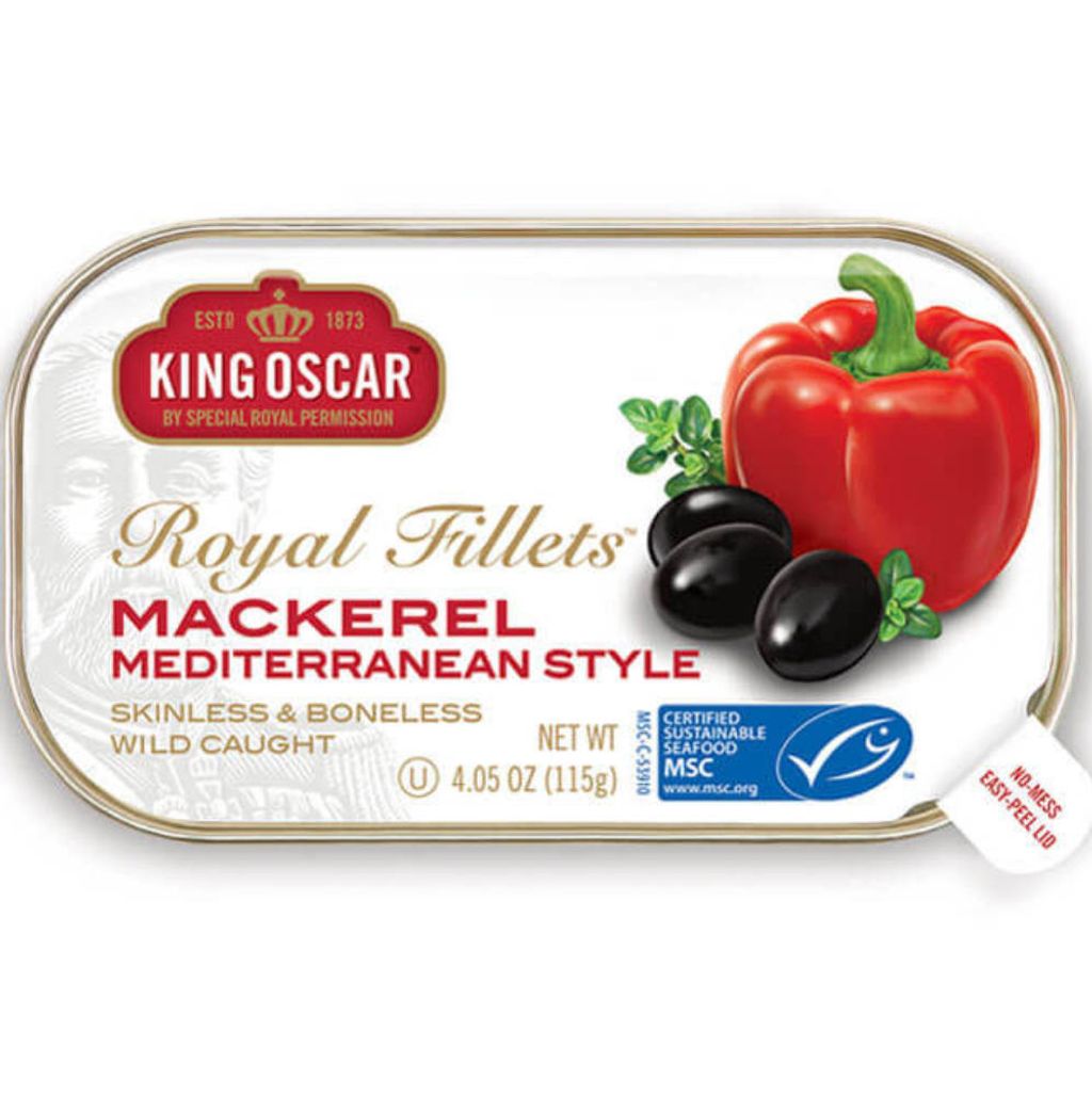 奧斯卡國王油漬鯖魚(地中海風味) AD
