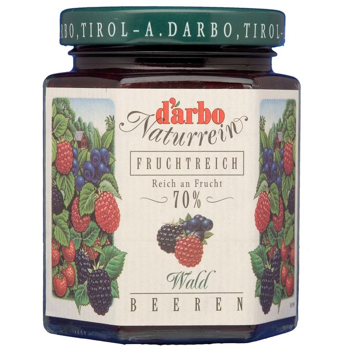 官網Darbo70_果肉天然森林莓果果醬200g拷貝