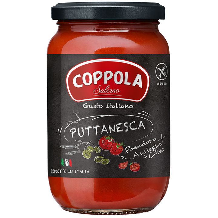 Coppola 義大利無加糖鯷魚橄欖番茄麺醬01
