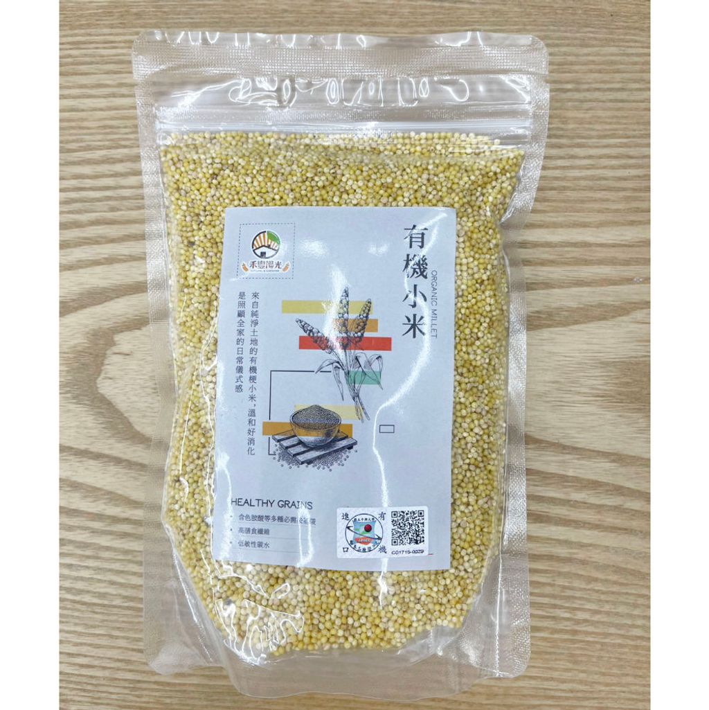 有機小米 正面