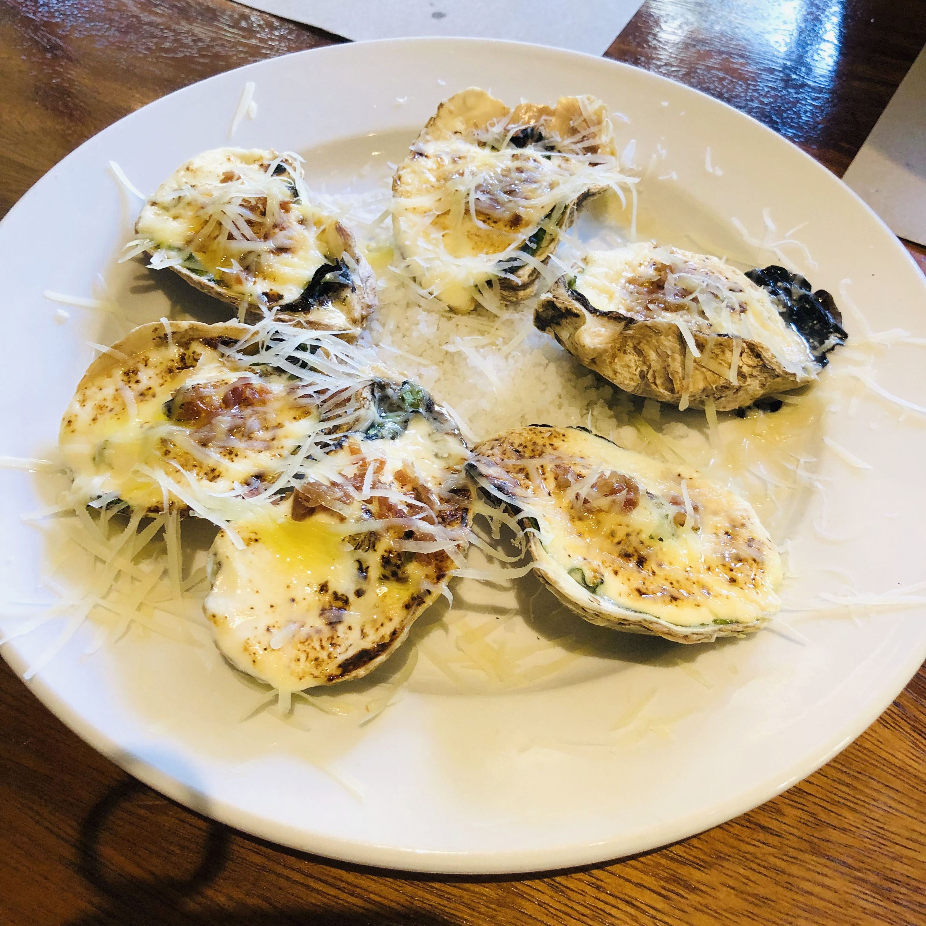 焗烤生蠔Baked oysters al espagnola