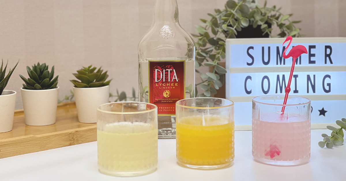 DITA荔枝酒怎麼調?3款氣泡系調酒酒譜推薦,清爽不醉人!