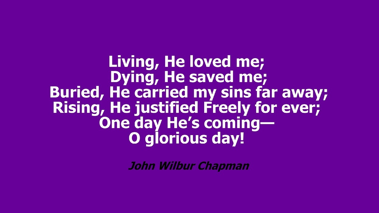 Living He loved me