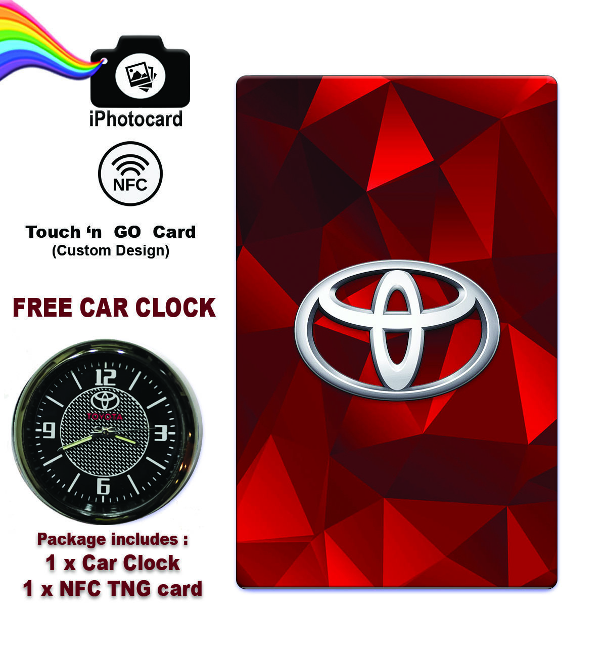 FREE CAR CLOCK SET - TYT