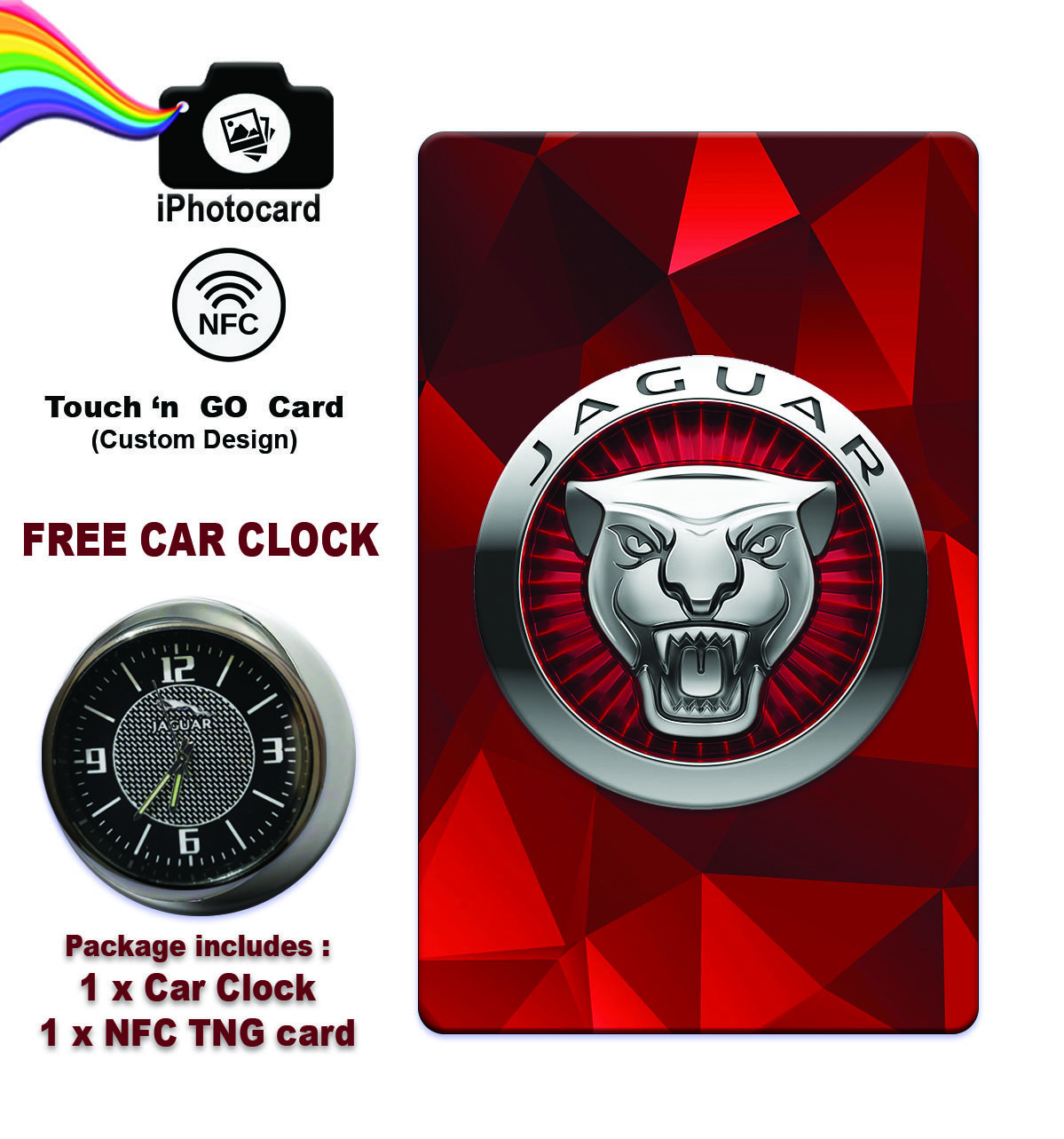 FREE CAR CLOCK SET - JAG