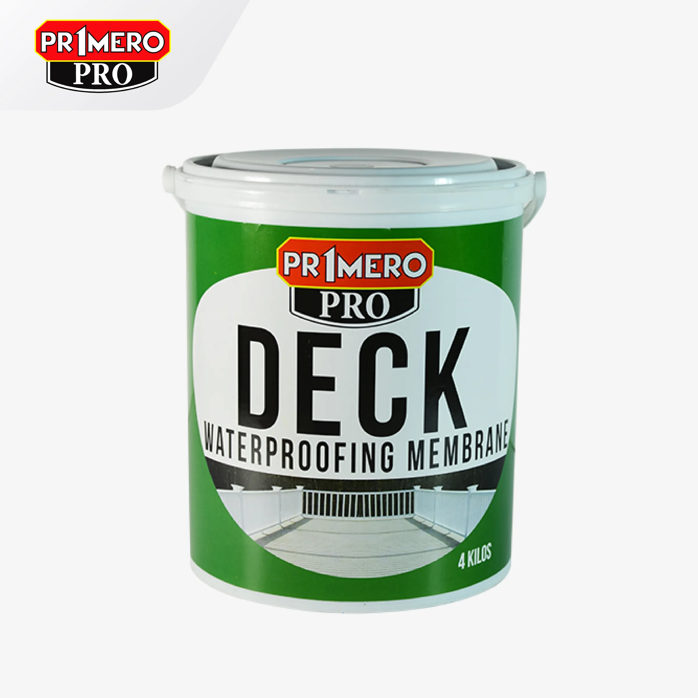 Primero Pro Deck Waterproofing Membrane - 4kg