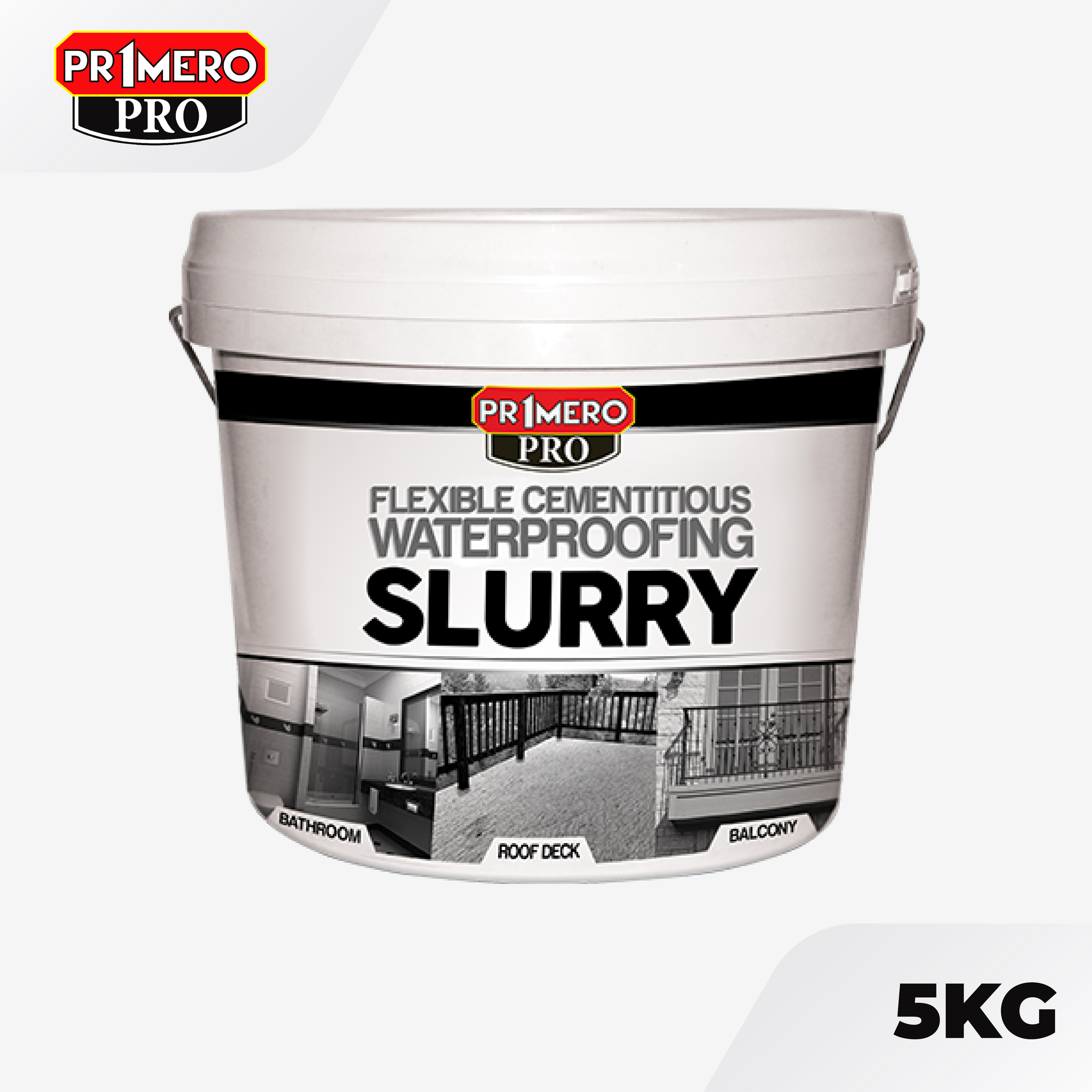 Primero Pro Flexible Waterproofing Slurry - 5kg