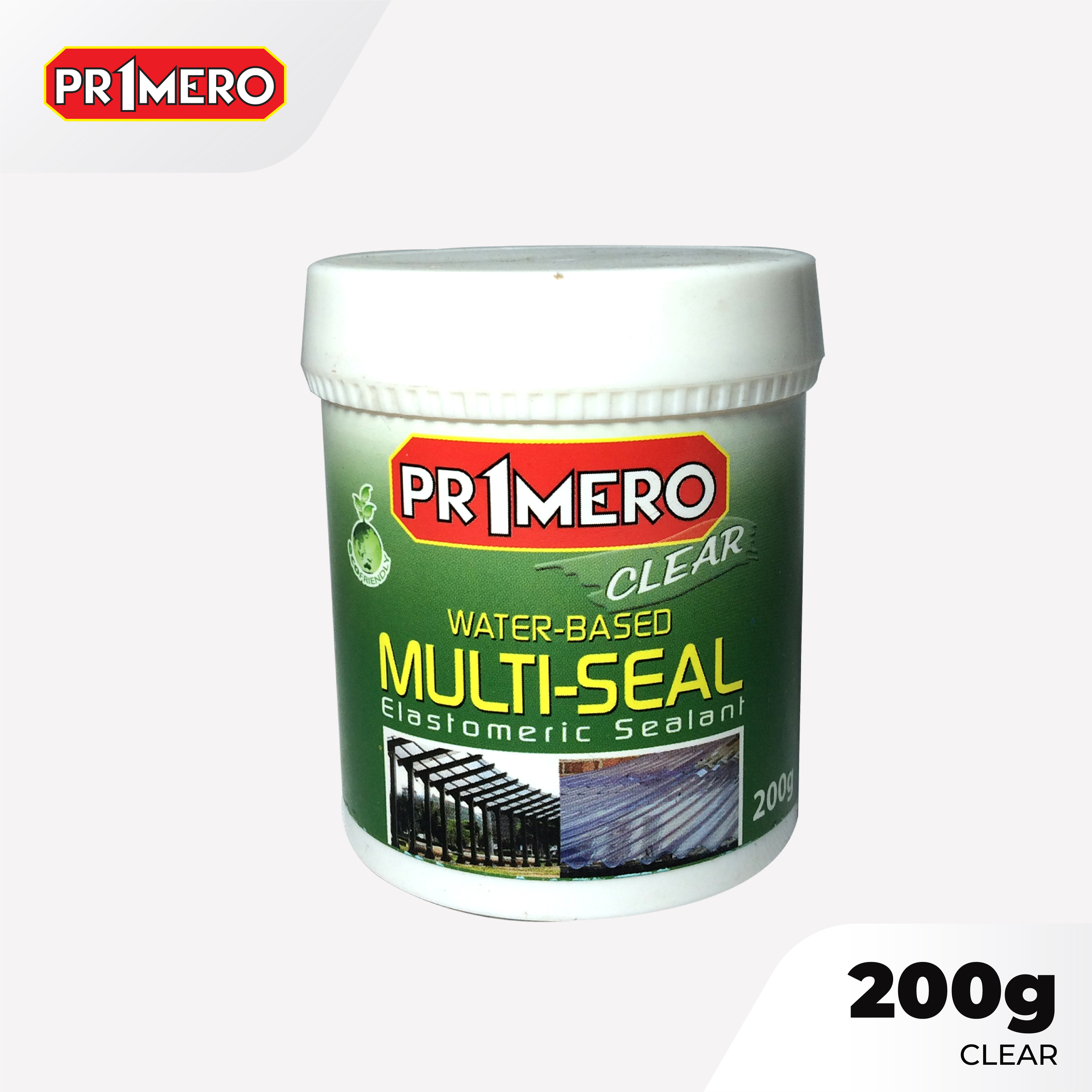 Primero Multi-Seal Elastomeric Waterproofing Sealant Clear - 200g