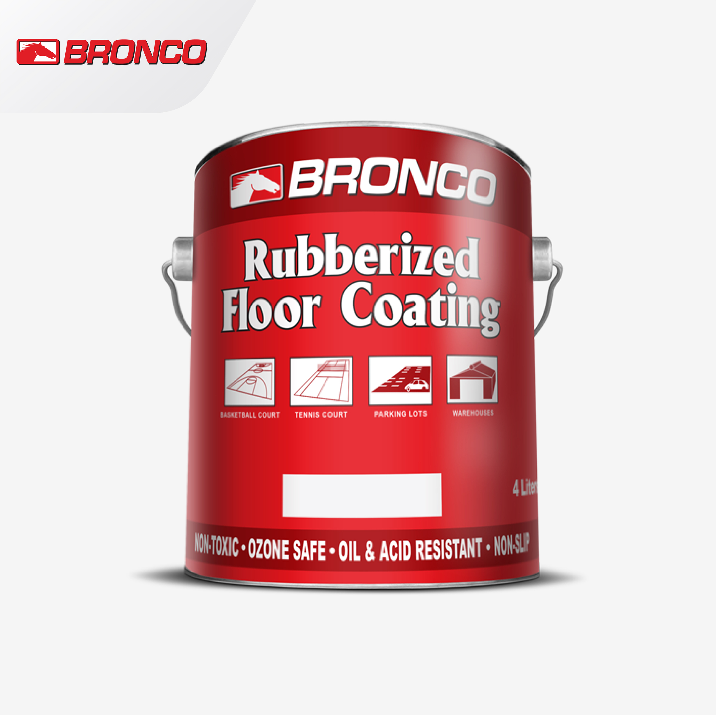 Bronco Rubberized Floor Coating