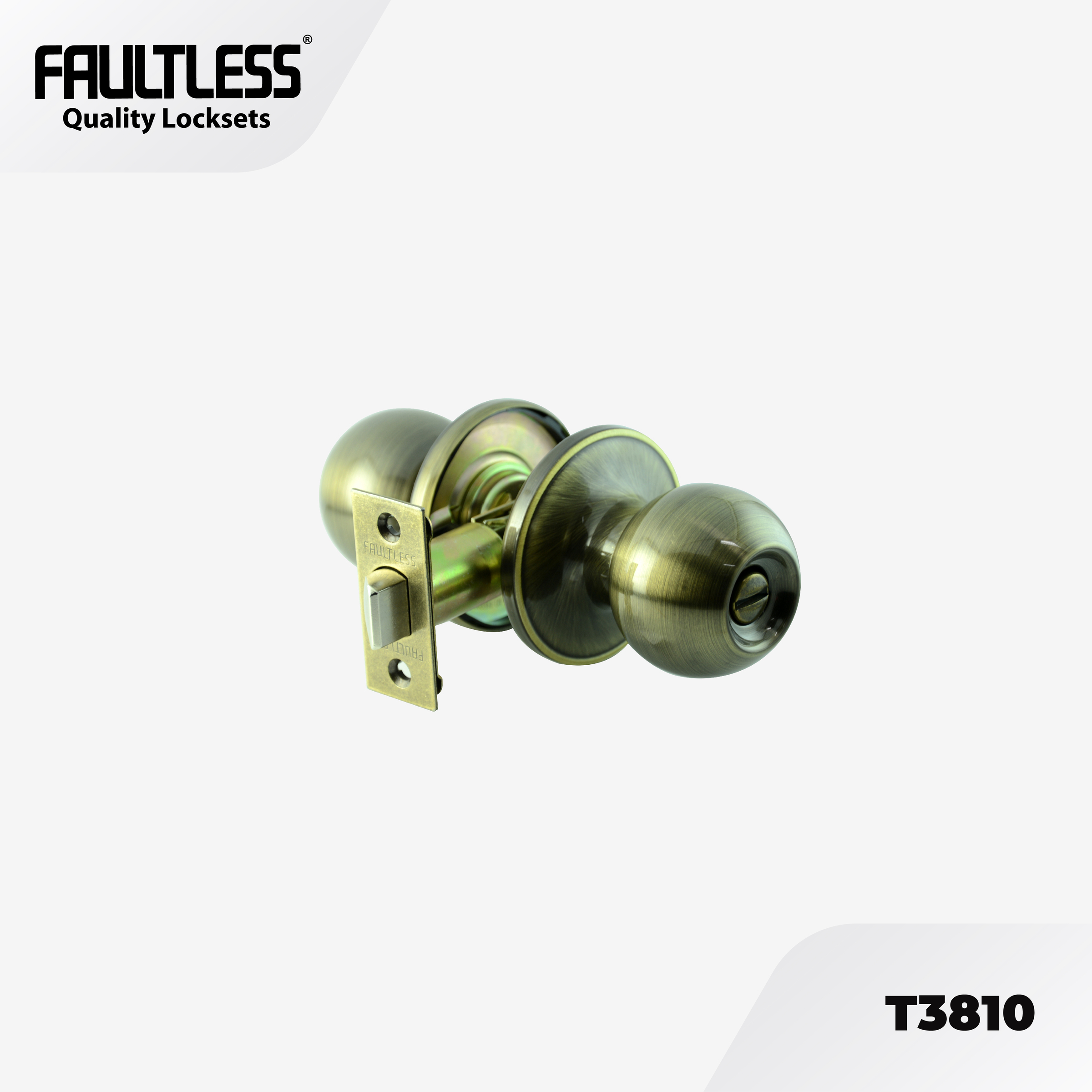 Faultless Knobset T3810