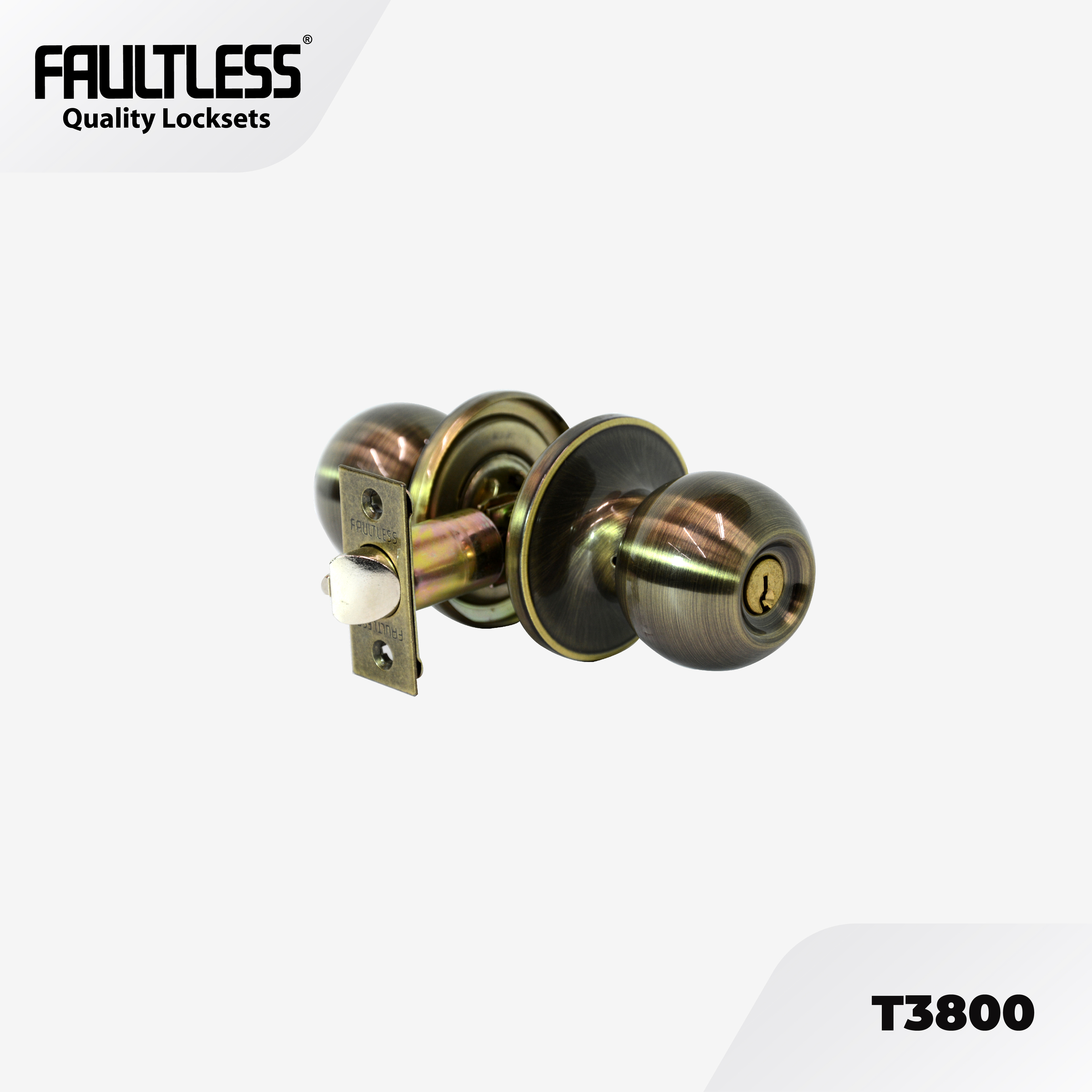 Faultless Knobset T3800