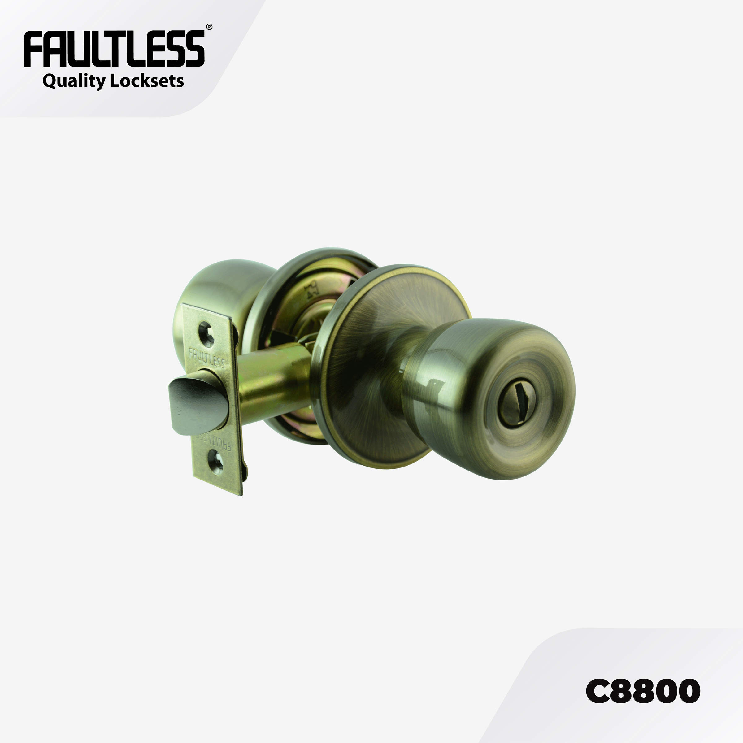 Faultless Knobset C8800