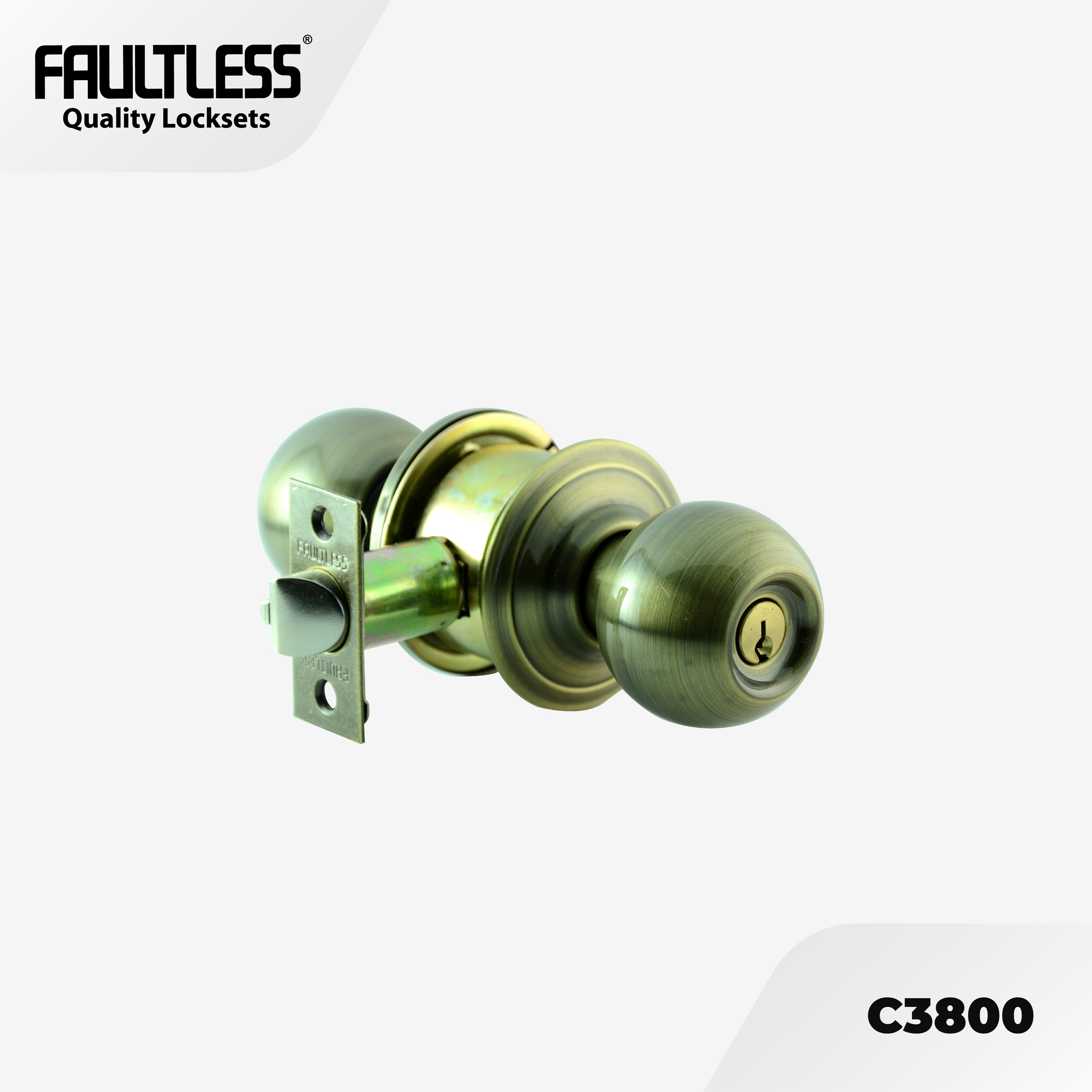 Faultless Knobset C3800