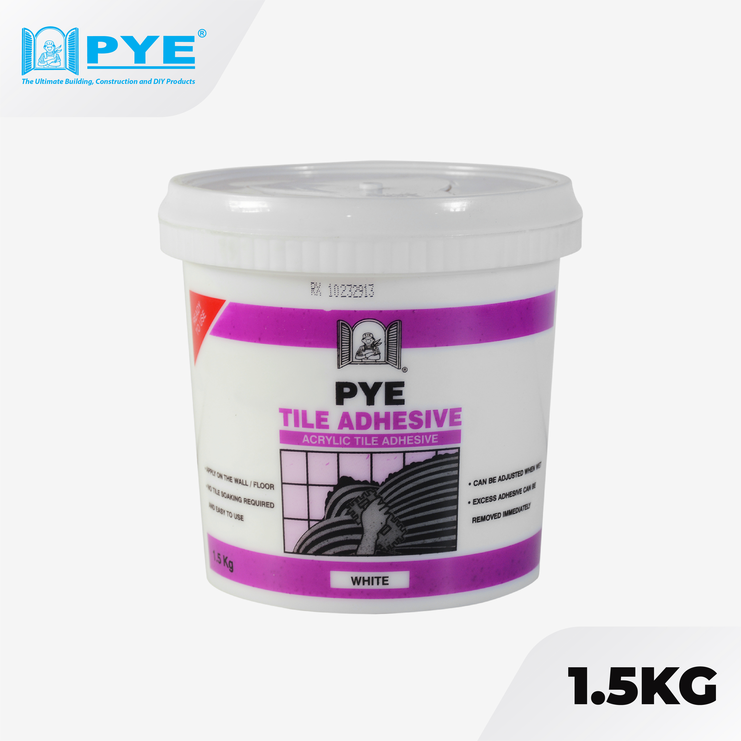 PYE Tile Adhesive 1.5kg