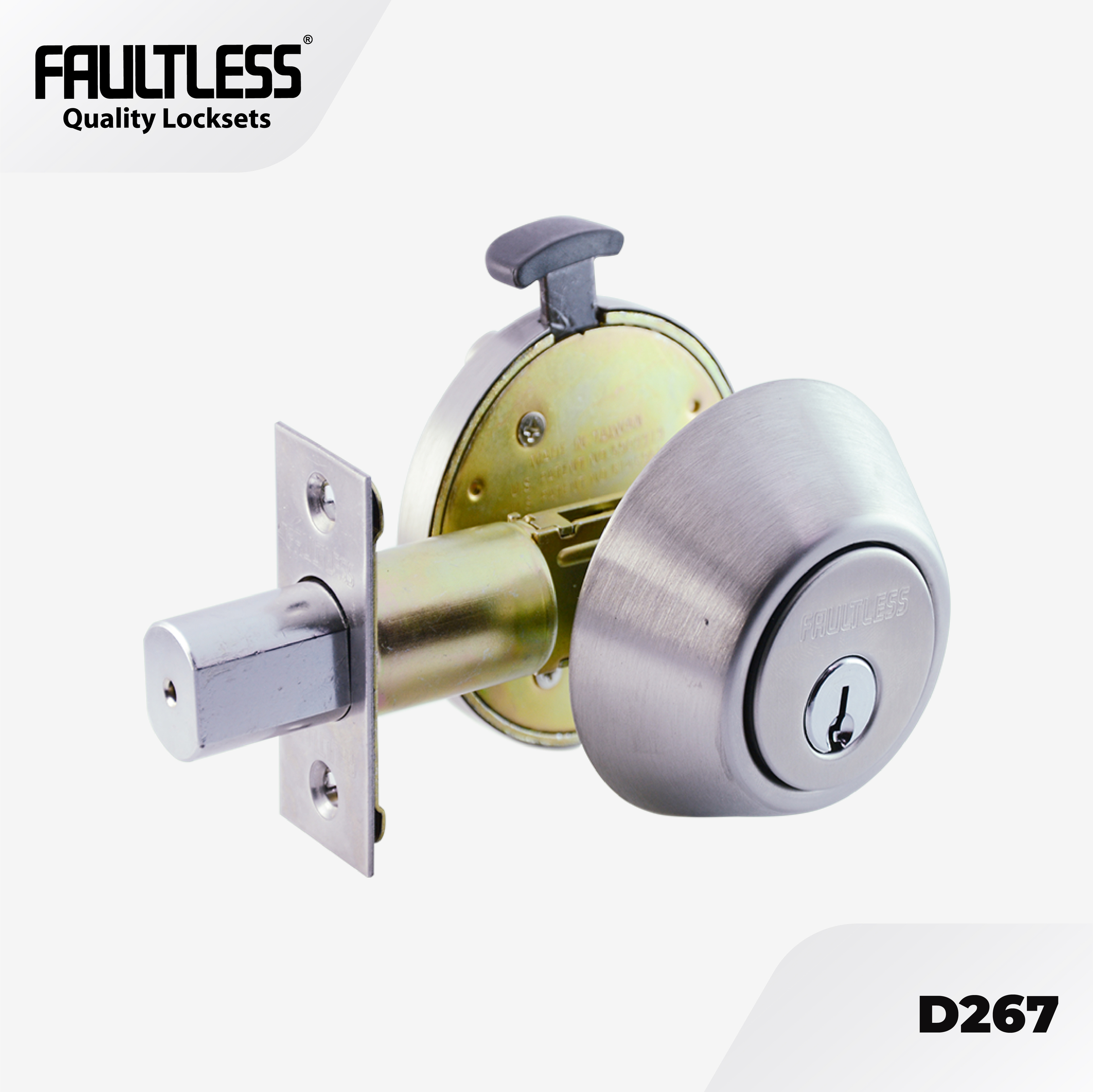 Faultless Deadbolt D267