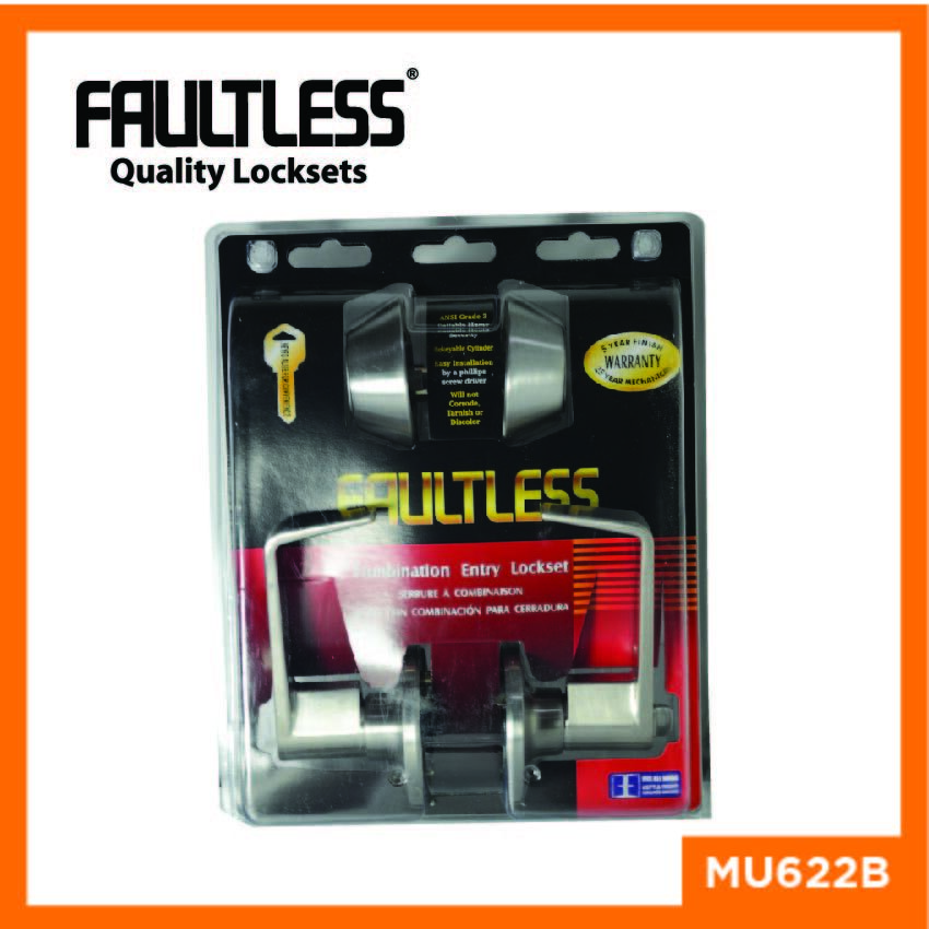 Faultless Leverset Combination - MU622B