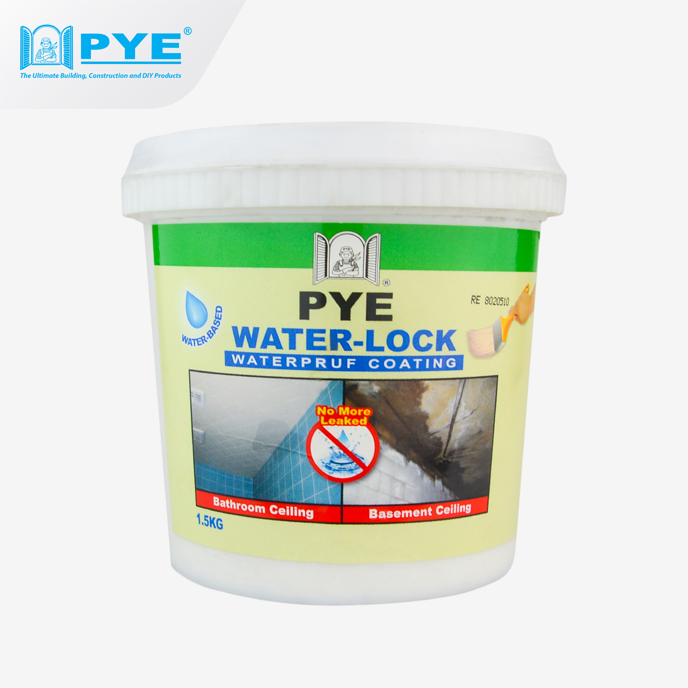 PYE Water-Lock Acrylic Based Masonry Waterproofing Paint