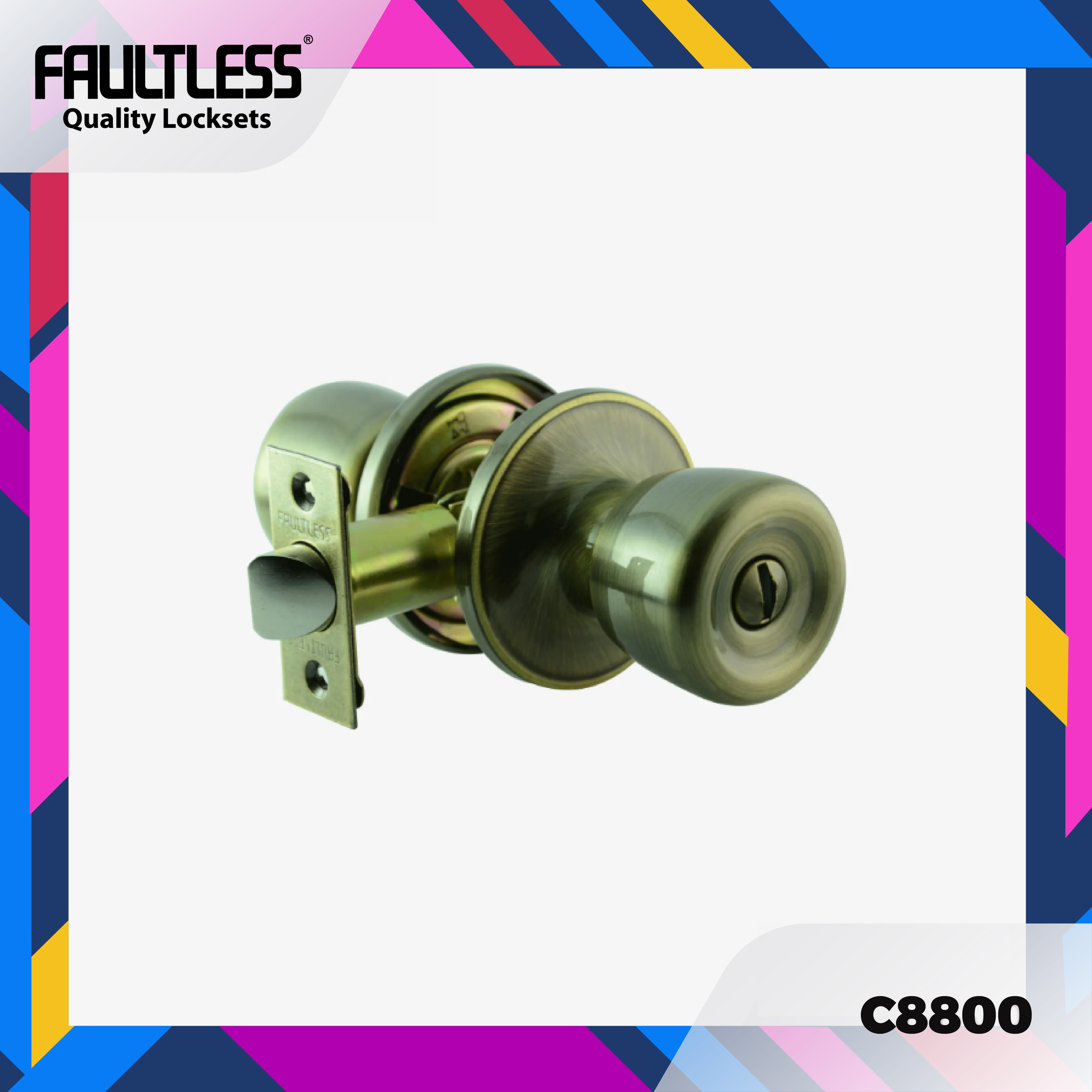 Faultless Knobset C8800_NY Frame-01