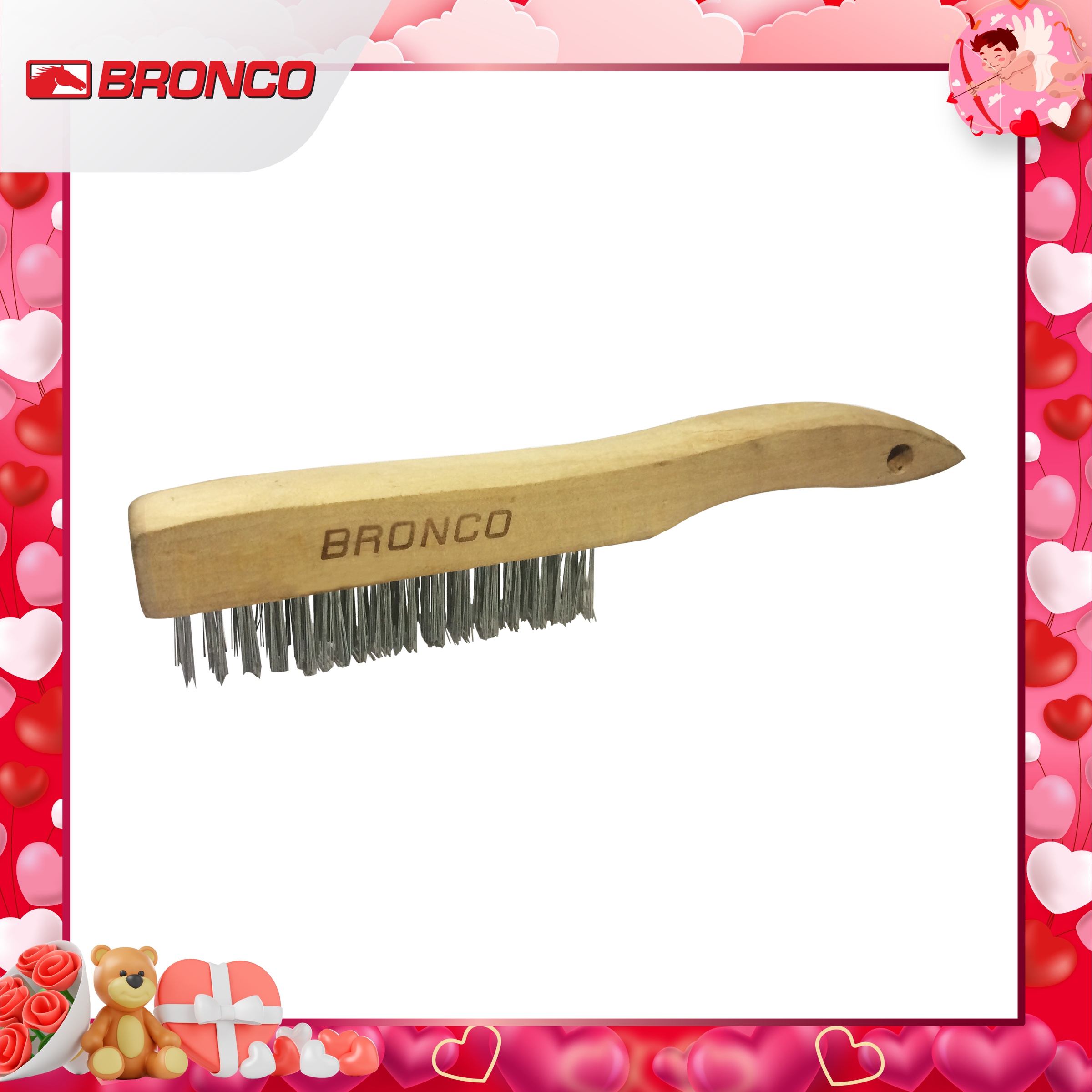 Bronco Steel Brush Wood Handle_Vday Frame-01