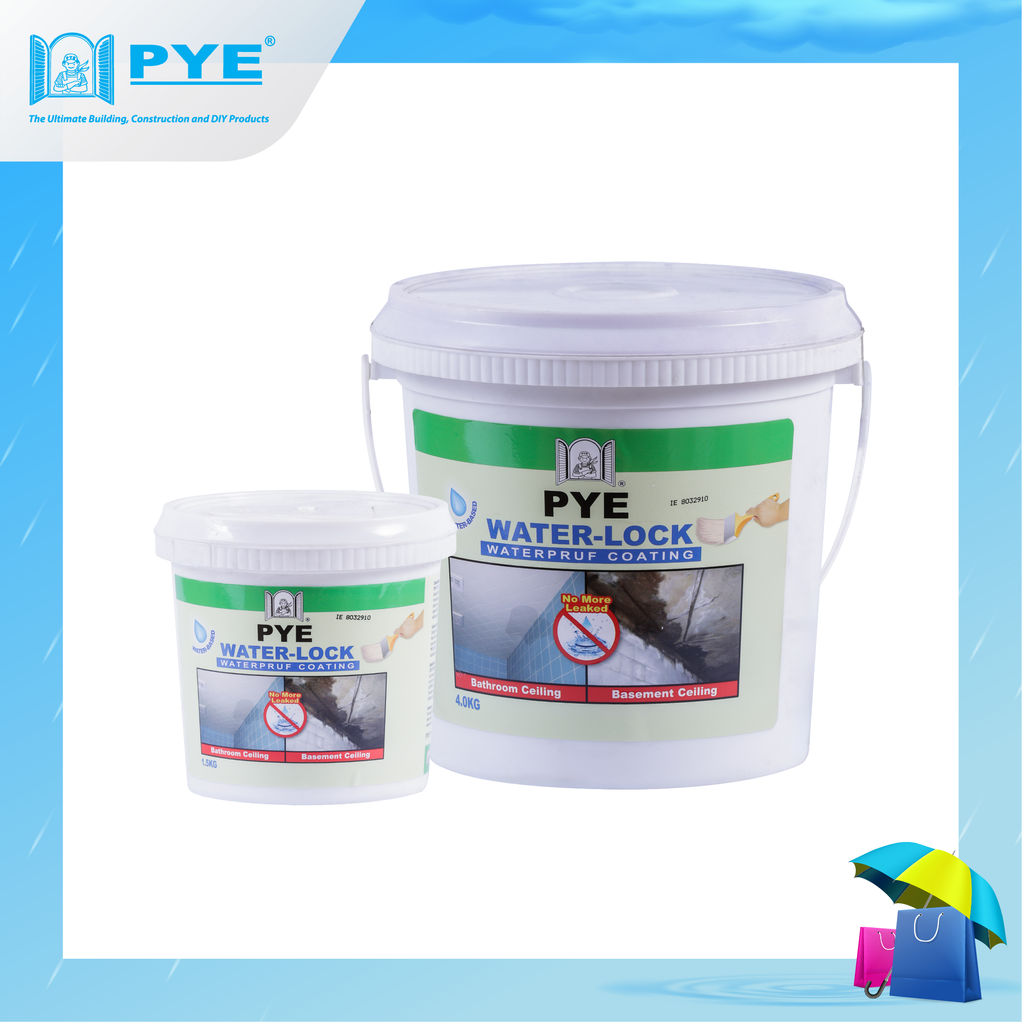 PYE Water-Lock Acrylic Based Masonry Waterproofing Paint_Rainy Frame-01
