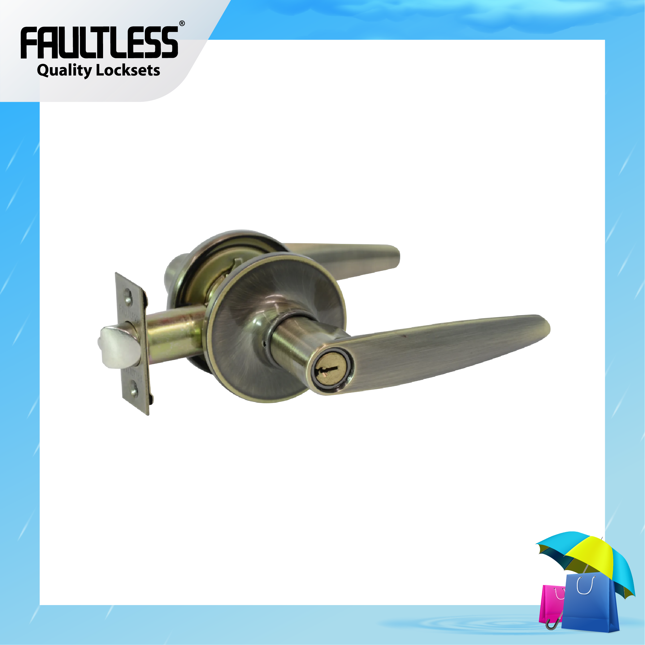 Faultless Leverset LH800B_Rainy Frame-01