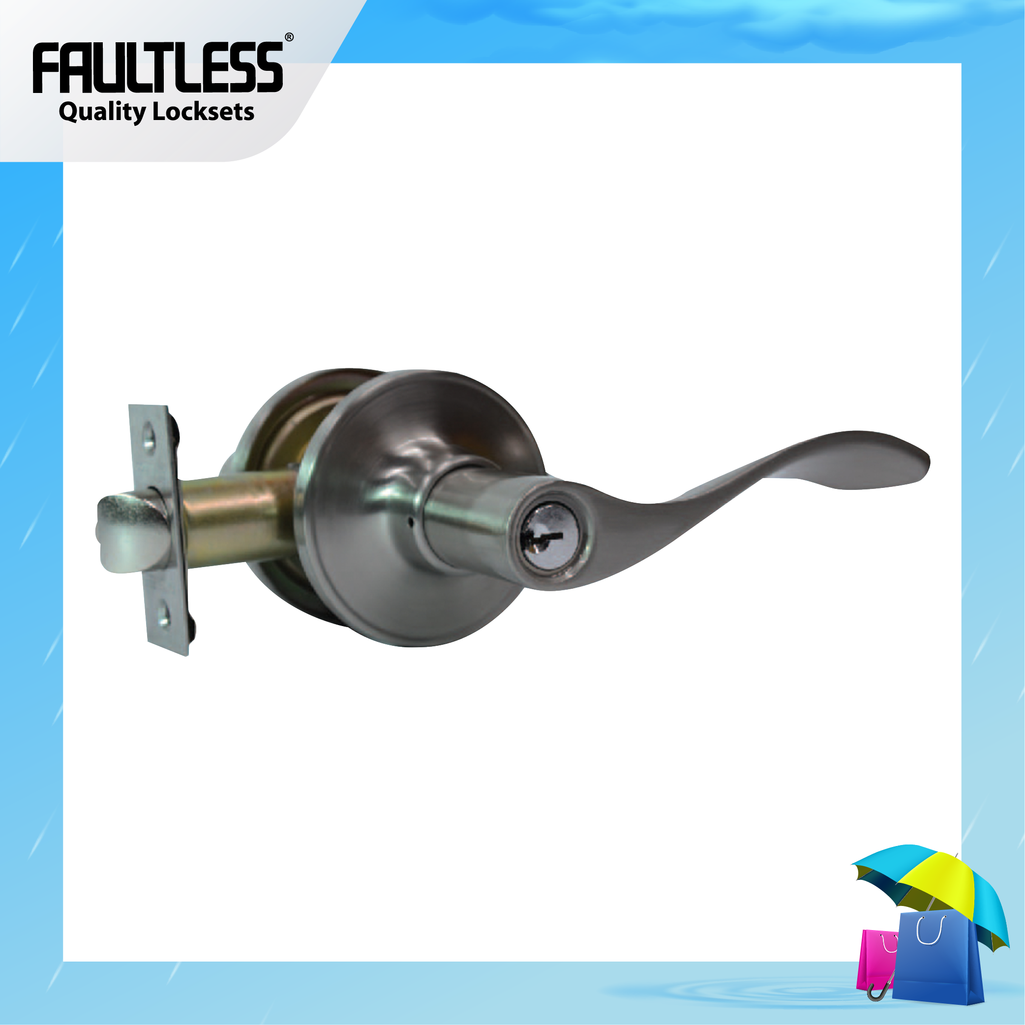 Faultless Leverset LB6807QB_Rainy Frame-01