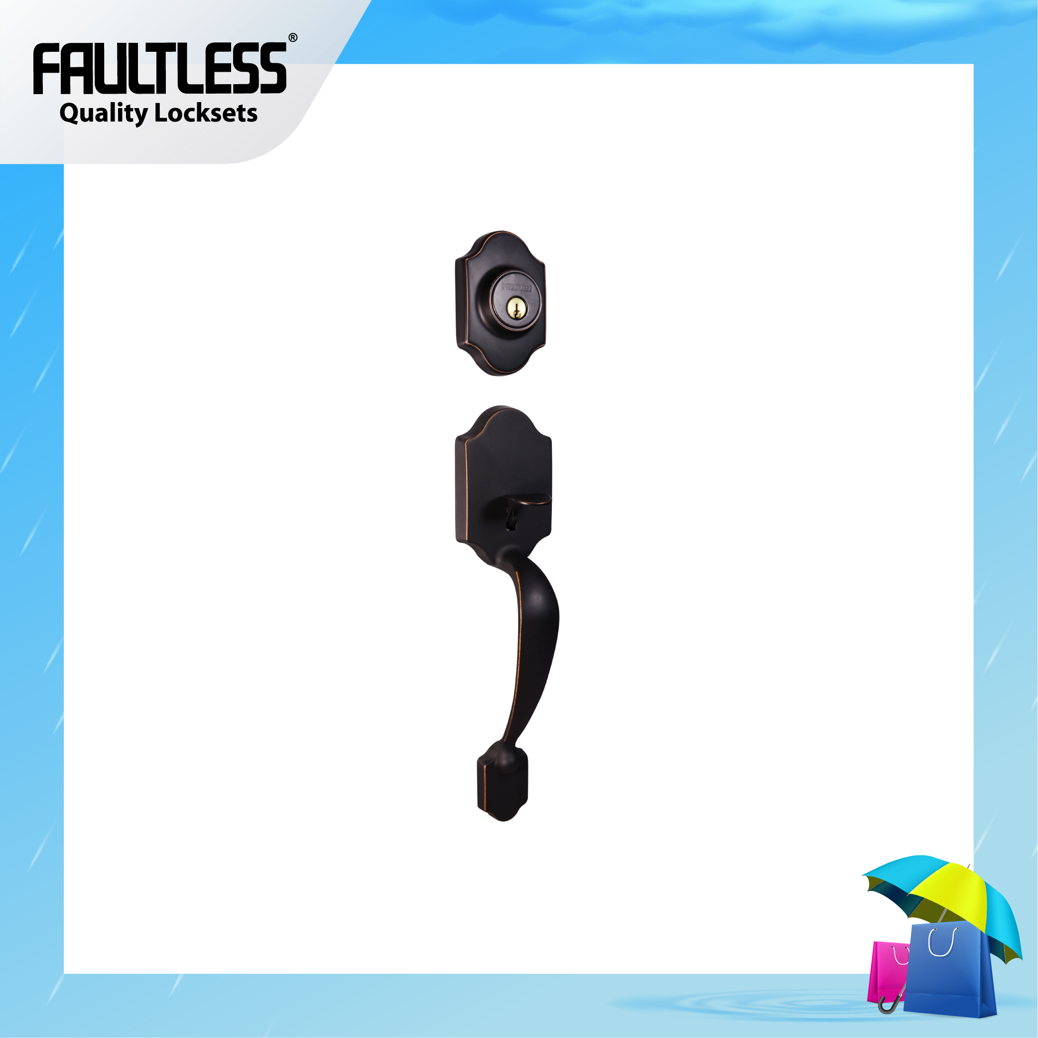 Faultless Handleset HCX7G1LB_Rainy Frame-01