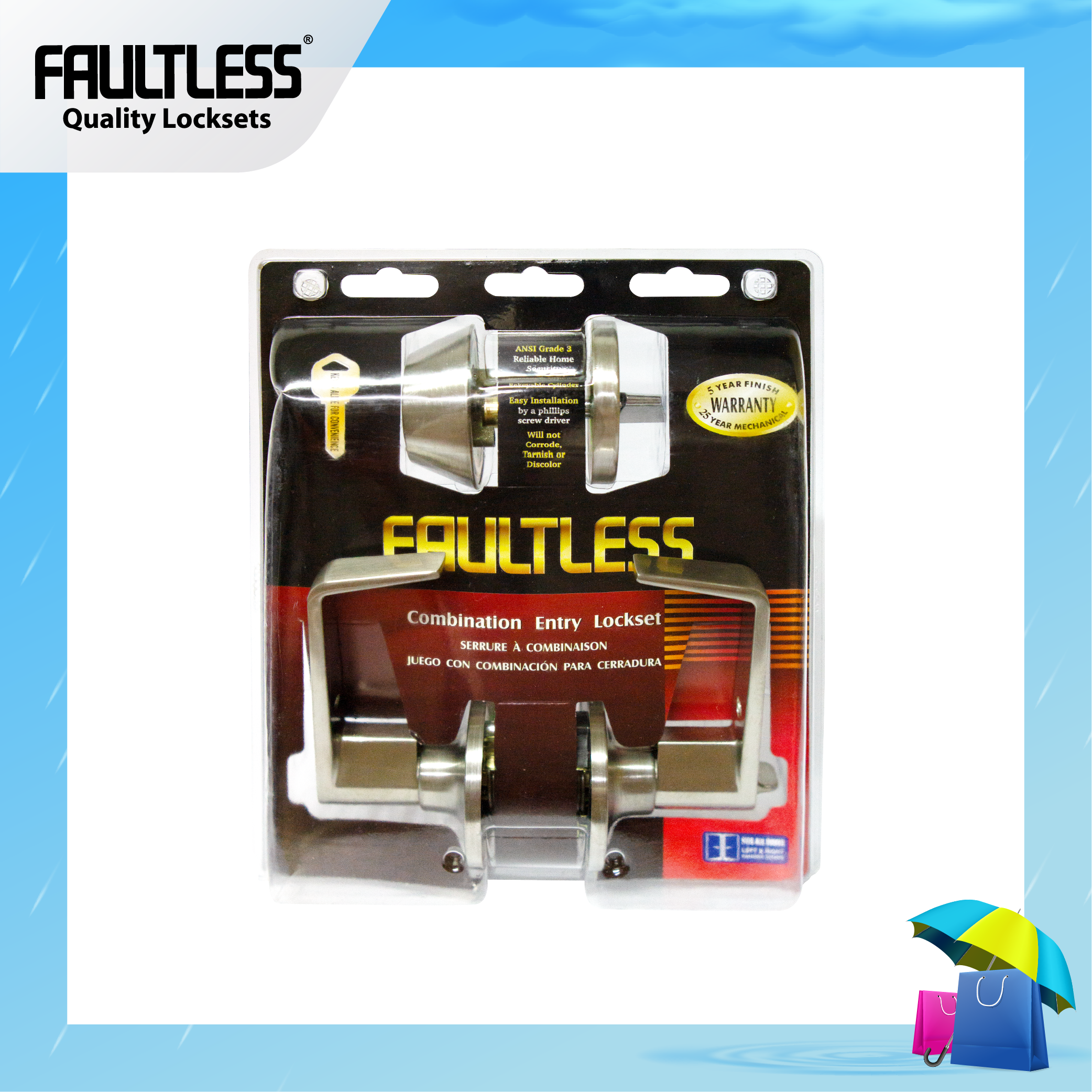 Faultless Leverset Combination - MU621B_Rainy Frame-01