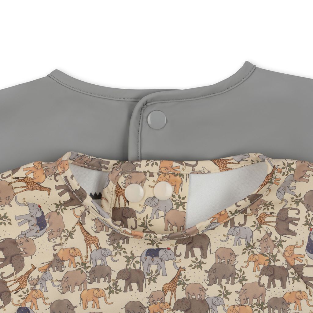 KS5063 - 2 PACK DINNER BIB WITH SLEEVES - SAFARI-HIGH RISE - Extra 3