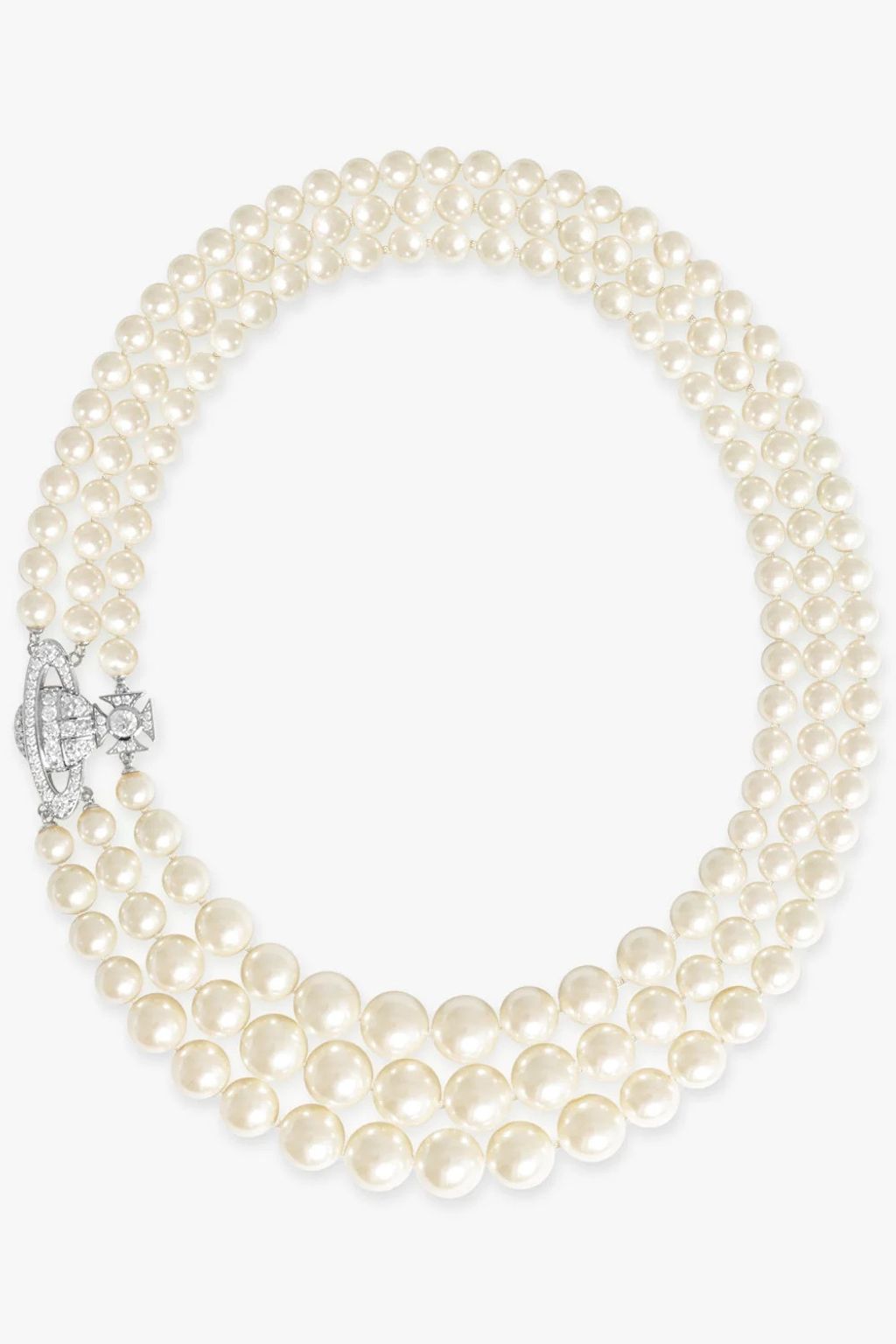 AW24_VIVIENNEWESTWOOD_GraziellaThreeRowPearlNecklaceGoldWhite_F1_GM_1600_Silver_V1_51801594-88bd-461f-960d-4846b9294001