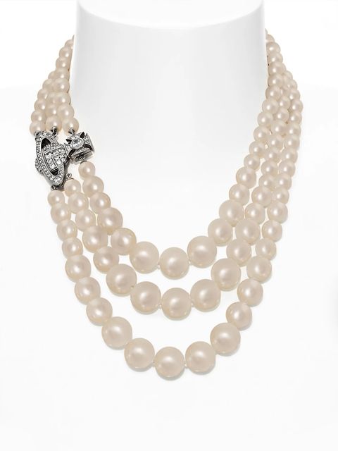 Vivienne-Westwood-Graziella-Three-Row-Pearl-Neck-Platinum-Creamrose-Pearl-White-1