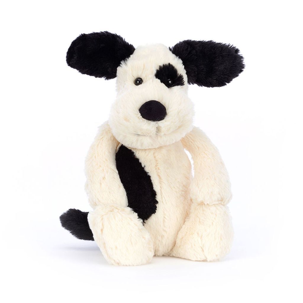 黑白小狗 31cm Bashful Black & Cream Puppy