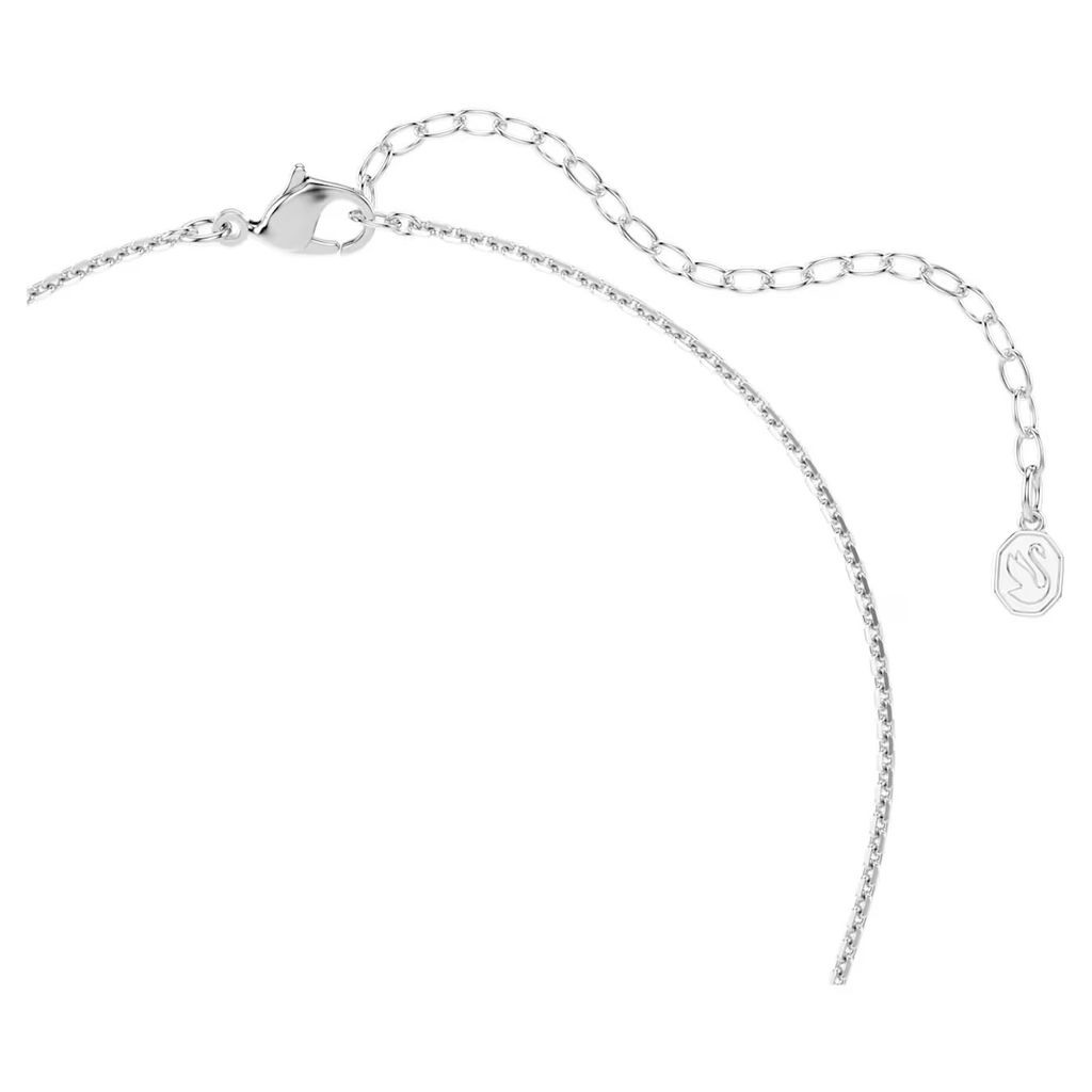 ariana-grande-x-swarovski-鏈墜--水晶珍珠--圓形切割--花朵--白色--鍍白金色-swarovski-5755817 (3)