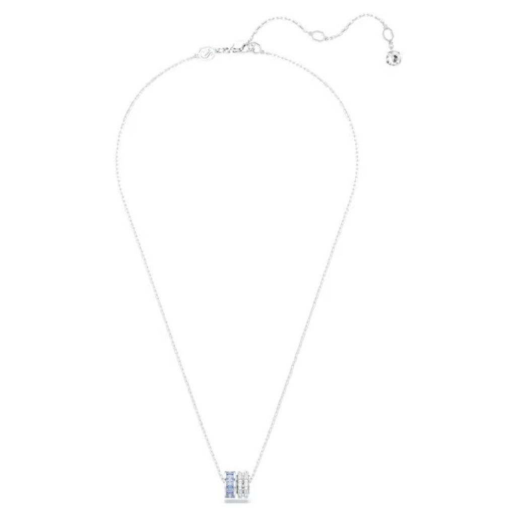 connexus-鏈墜--混合式切割--`love-is-around`--藍色--鍍白金色-swarovski-5690042 (1)