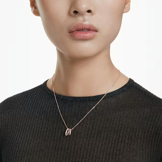 hyperbola-鏈墜--混合式切割--白色--鍍玫瑰金色調-swarovski-5701494 (1)