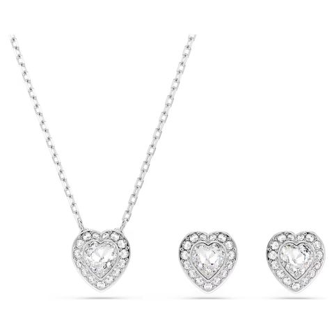 ariana-grande-x-swarovski-套裝--混合式切割--心形--白色--鍍白金色-swarovski-5720849