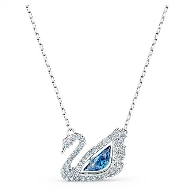 dancing-swan-項鏈--天鵝--藍色--鍍白金色-swarovski-5533397 (1)