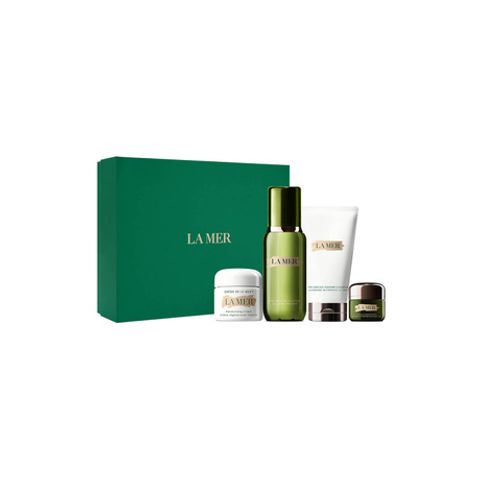 水潤抵達套裝（經典乳霜60ml+超能修護精華露150ml+深海極效潔顏乳霜125ml+濃萃修復眼霜15ml）