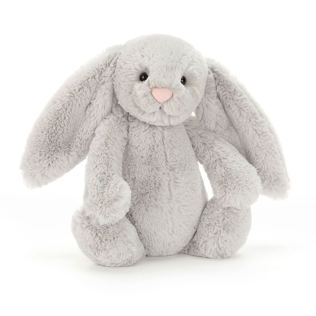 銀色兔（Medium 31cm） Bashful Silver Bunny