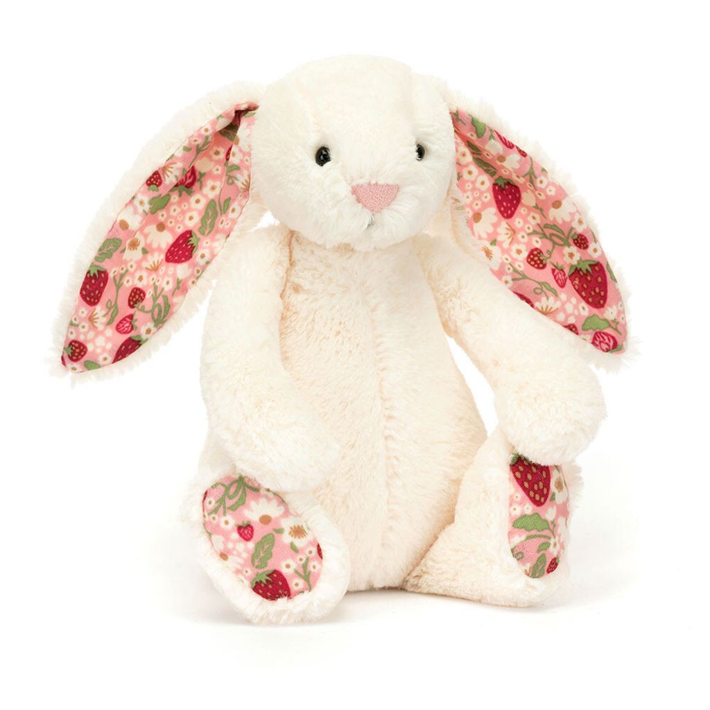 草莓花布兔 18cm Blossom Cream Bunny 'Berry'