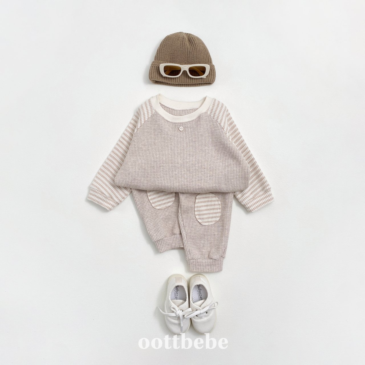 oottbebe stripe waffle set 08