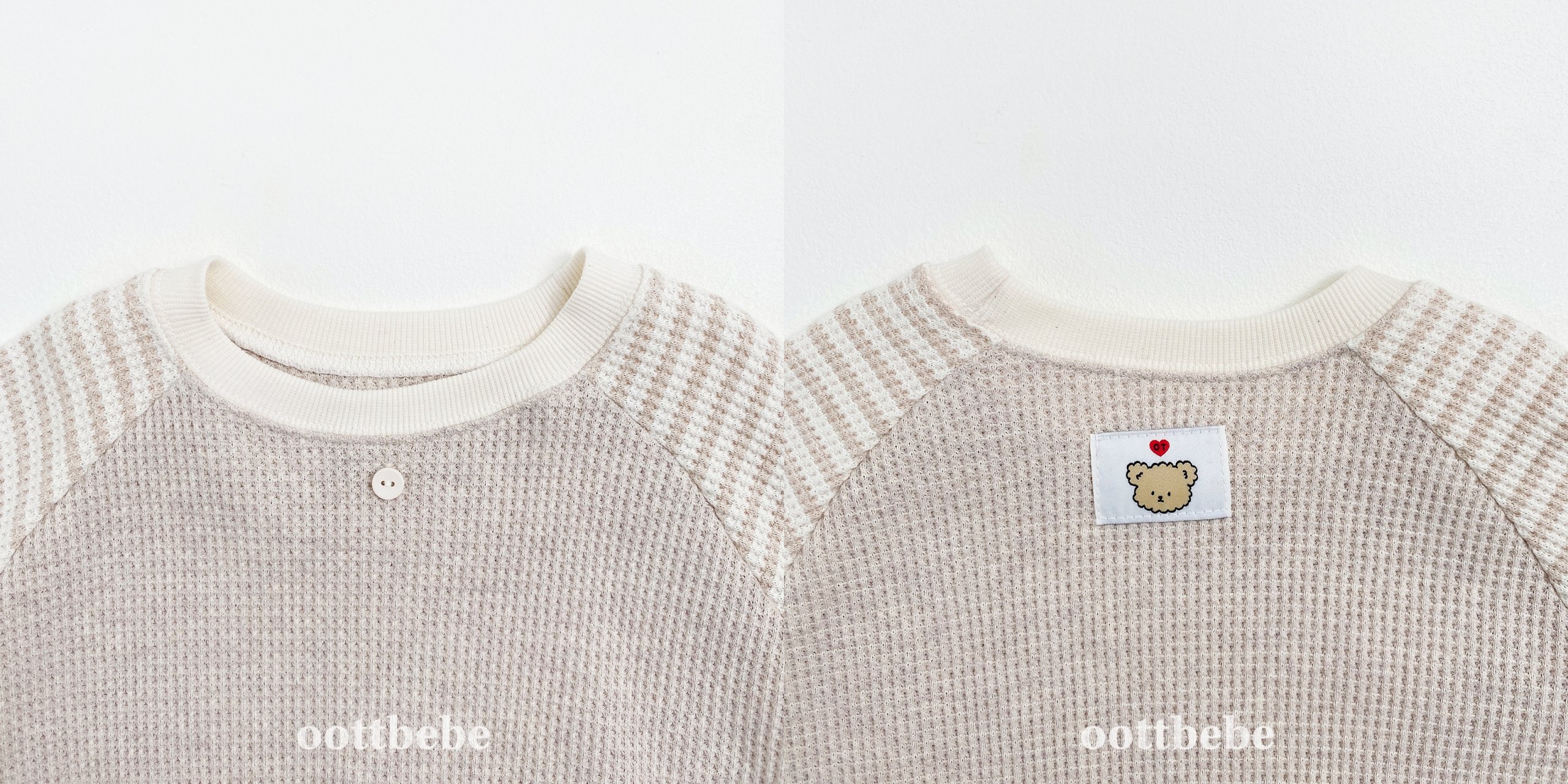 oottbebe stripe waffle set 14
