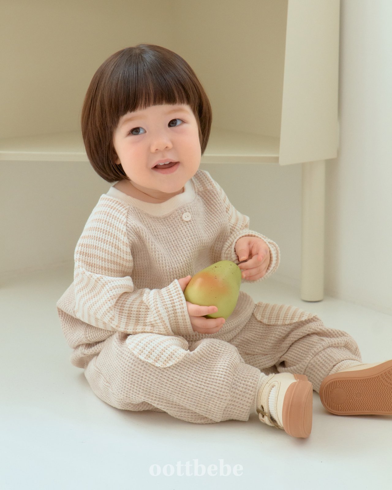 oottbebe stripe waffle set 05