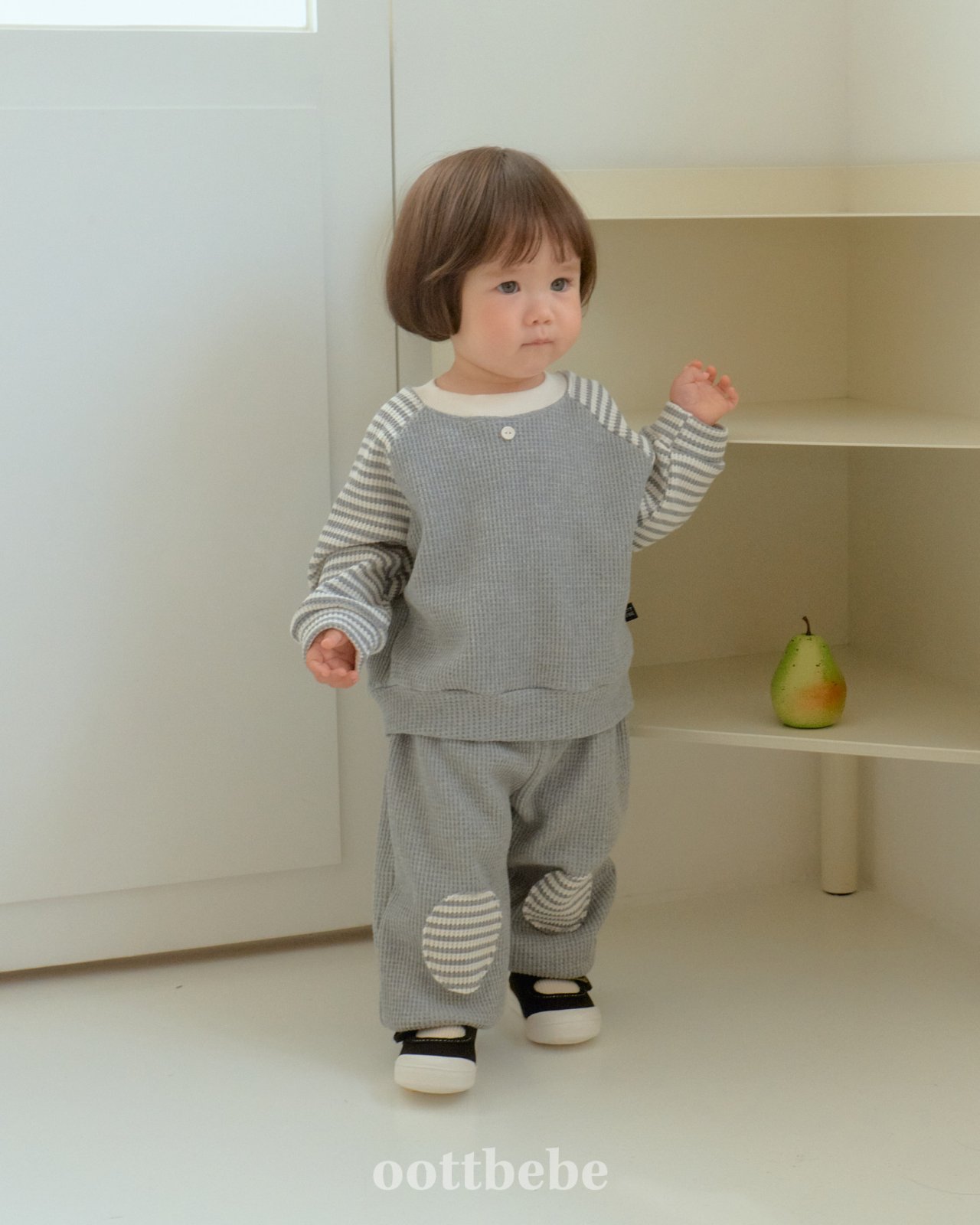 oottbebe stripe waffle set 01