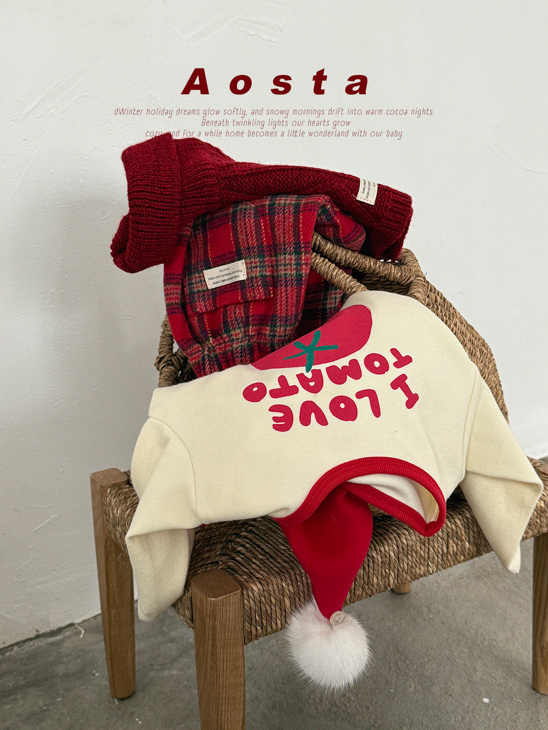 체크바지 레드-14.1