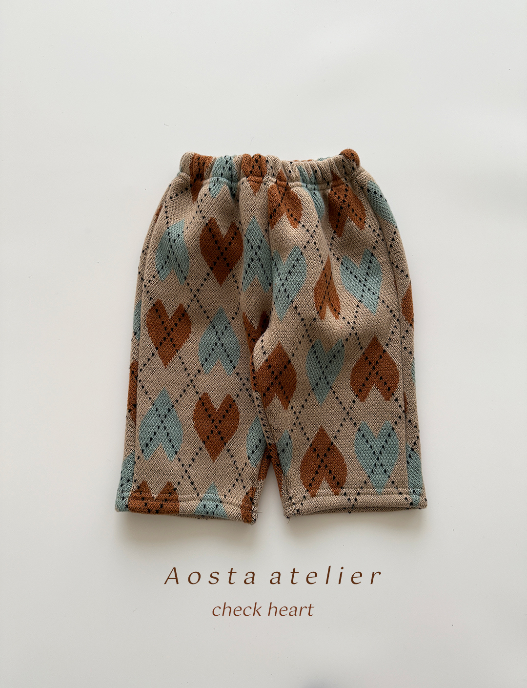 네네바지 체크하트-1