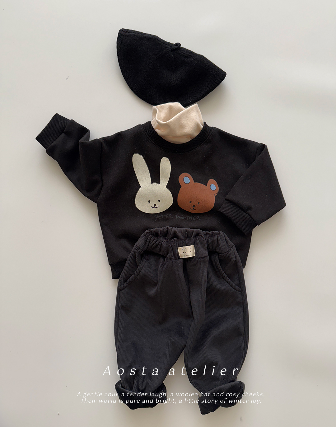 포근바지 검정-12