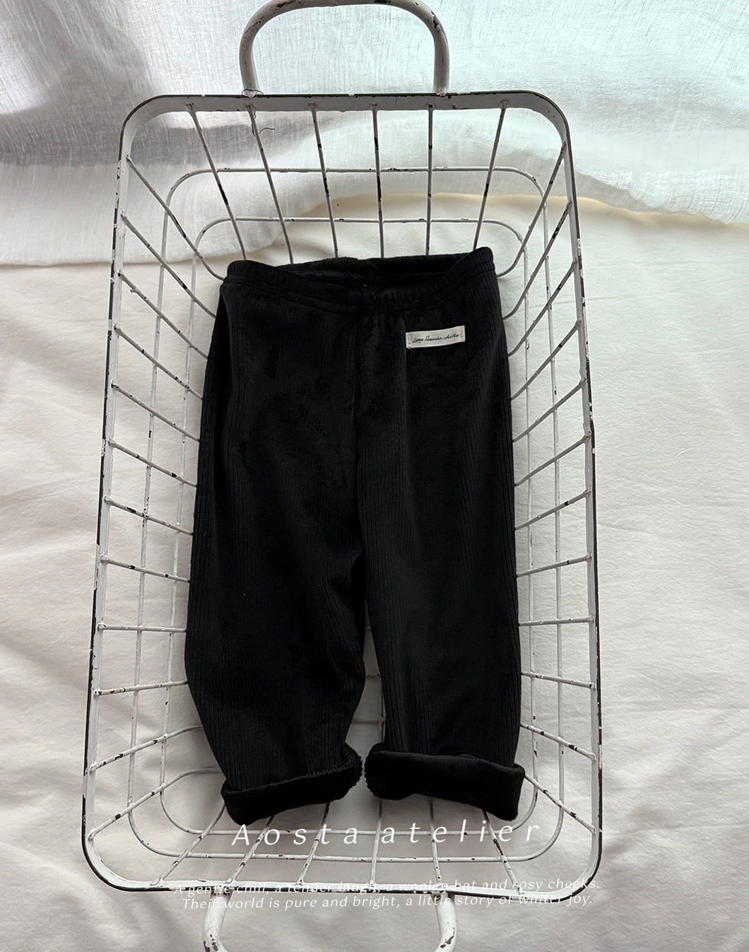 포근레깅스 검정-2