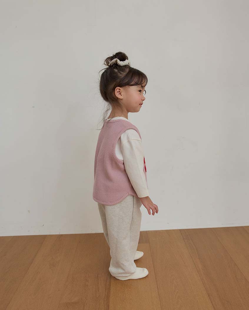 BEBOLIEN草莓華夫格背心12