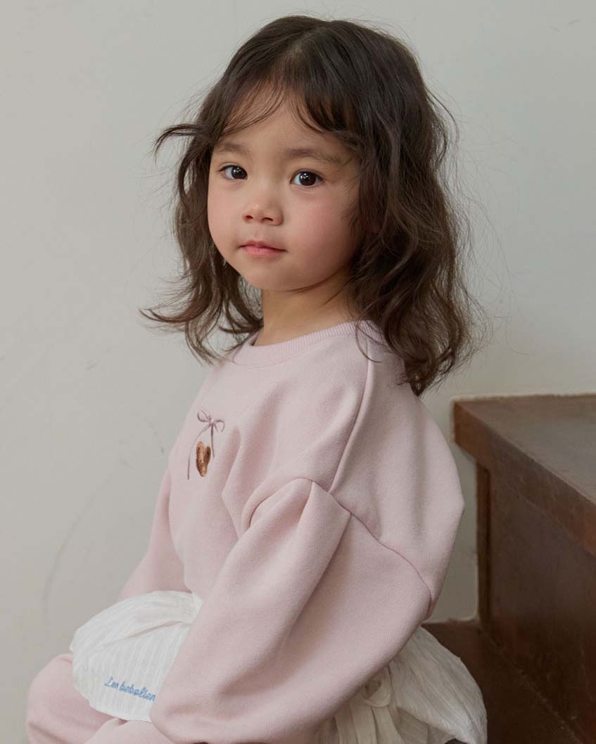 bebolien小熊刺繡蕾絲套裝15